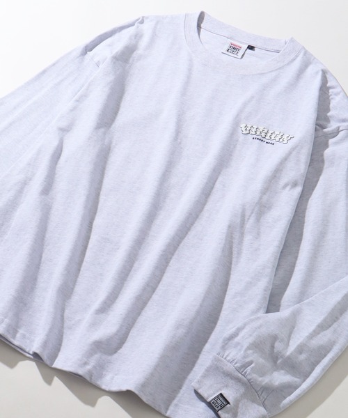 VISION STREET WEAR(ヴィジョンストリートウェア)の「【VISION STREET WEAR/ヴィジョンストリートウェア】Sneaker Ghost L/S/ゴースト バックプリント オーバーサイズ ロンT(Tシャツ/カットソー・メンズ・ブラック/ライトグレー/ホワイト・L/LL/M)」の20枚目の写真