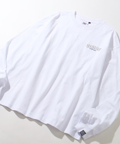 VISION STREET WEAR(ヴィジョンストリートウェア)の「【VISION STREET WEAR/ヴィジョンストリートウェア】Sneaker Ghost L/S/ゴースト バックプリント オーバーサイズ ロンT(Tシャツ/カットソー・メンズ・ブラック/ライトグレー/ホワイト・L/LL/M)」の21枚目の写真