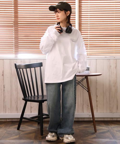 VISION STREET WEAR(ヴィジョンストリートウェア)の「【VISION STREET WEAR/ヴィジョンストリートウェア】Sneaker Ghost L/S/ゴースト バックプリント オーバーサイズ ロンT(Tシャツ/カットソー・メンズ・ブラック/ライトグレー/ホワイト・L/LL/M)」の18枚目の写真