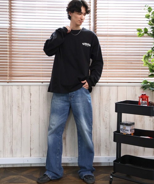 VISION STREET WEAR(ヴィジョンストリートウェア)の「【VISION STREET WEAR/ヴィジョンストリートウェア】Sneaker Ghost L/S/ゴースト バックプリント オーバーサイズ ロンT(Tシャツ/カットソー・メンズ・ブラック/ライトグレー/ホワイト・L/LL/M)」の11枚目の写真