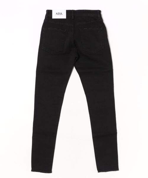 AZUL by moussy（アズールバイマウジー）の「AZUL DENIM リペアスキニー（デニムパンツ・メンズ・ブルー/ライトブルー/ブラック/ライトブラック・SMALL/MEDIUM/X-LARGE/X-SMALL/LARGE）」の15枚目の写真