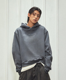 ONRIDPROJECT（オンリードプロジェクト）の「メンズエッセンシャルクロップフードパーカー - チャコール（パーカー）」