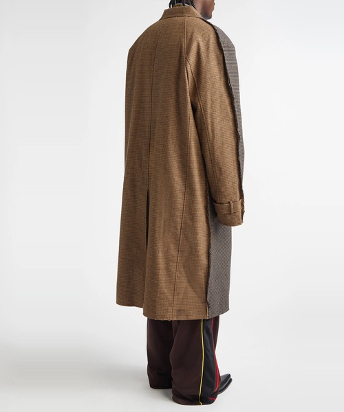 ムラサキスポーツ（ムラサキスポーツ）の「Martine Rose/マーティンローズ ロングコート Half & Half Overcoat（その他アウター・メンズ・ブラウン・46）」の15枚目の写真