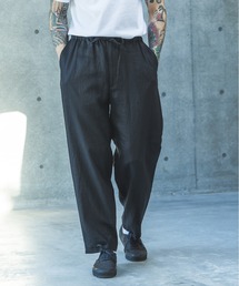 MR.OLIVE | SOFT FINISH LINEN / DRAWSTRING TAPERED PANTS /M261110(チノパンツ)