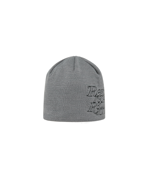Rest&Recreation(レストアンドレクリエーション)の「STITCH LOGO BEANIE - CHARCOAL(ニットキャップ/ビーニー・メンズ・その他・ONE SIZE)」の1枚目の写真