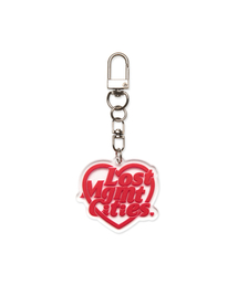LMC（ ）の「HEART TYPO KEYRING red（キーケース/キーアクセサリー）」