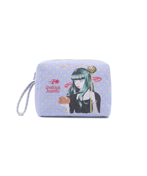 NICE GHOST CLUB（ナイスゴーストクラブ）の「GAKIYA ISAMU FABRIC POUCH_PURPLE(NG2FFUAB64C)（財布）」