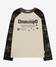 FUZZY SCAN（ファジスキャン）の「ドリームスケープカモレグランロングスリーブ 2カラー（Tシャツ/カットソー）」