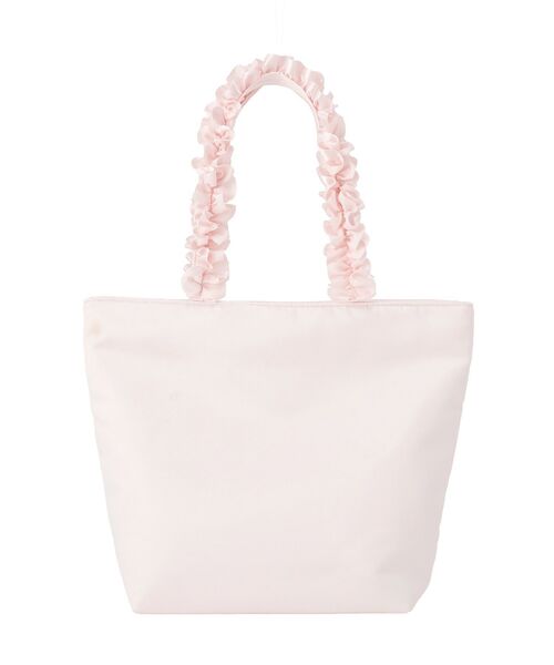 Maison de FLEUR(メゾンドフルール)の「ブランドロゴフリルハンドルトートMバッグ(トートバッグ・レディース・ラベンダー/ネイビー/ブラック/ピンク・FREE)」の11枚目の写真