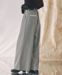 ELUNIS（エルニス）の「レースレイヤードスラックスパンツ（スラックス）」