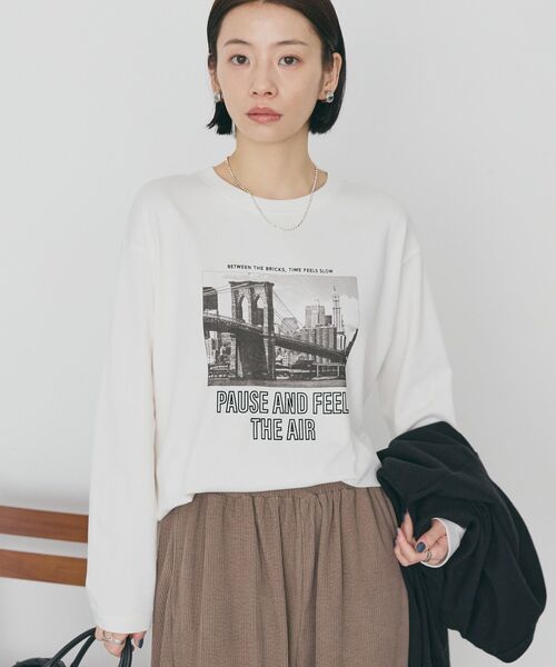 AMERICAN HOLIC（アメリカンホリック）の「アソートロゴロンT（Tシャツ/カットソー・レディース・A/B/C・M/L）」の3枚目の写真