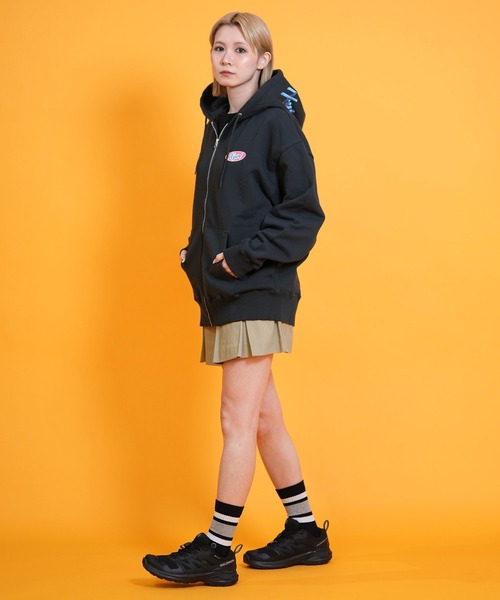 ムラサキスポーツ限定】X-GIRL/エックスガール ジップアップ パーカー