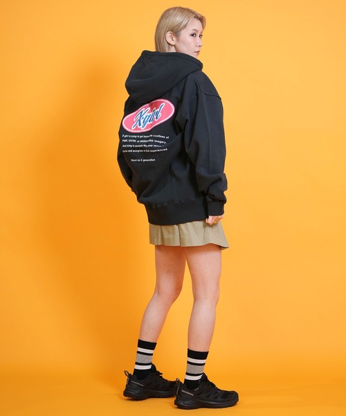 jarmyパーカー xs ステッカー付き JARMY LOGO HOODIE BLACK | JARMY