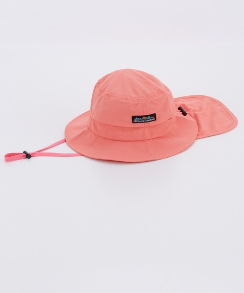 Ocean&Ground（オーシャン&グラウンド）の「ｱﾄﾞﾍﾞﾝﾁｬｰHAT（ハット・キッズ・レッド/ブルー系その他/イエロー/パープル/ピンク/グリーン/ブラック・58/56/54/52/60/50）」の6枚目の写真