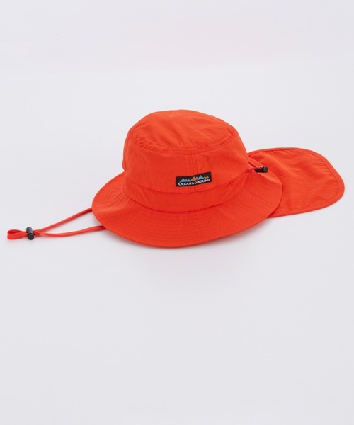 Ocean&Ground（オーシャン&グラウンド）の「ｱﾄﾞﾍﾞﾝﾁｬｰHAT（ハット・キッズ・レッド/ブルー系その他/イエロー/パープル/ピンク/グリーン/ブラック・58/56/54/52/60/50）」の19枚目の写真