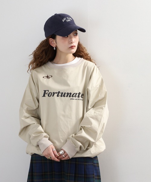 Arinomama(アリノママ)の「Arinomama ゲームシャツ風トップス 長袖Tシャツ(Tシャツ/カットソー・レディース・カーキ/ベージュ/ブラック・FREE)」の5枚目の写真