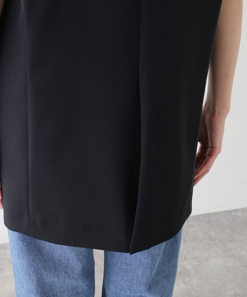 journal standard L'essage（ジャーナルスタンダードレサージュ）の「《追加》ヴィスポリギャバオーナメントベスト（その他アウター・レディース・ネイビー/グレー・FREE）」の18枚目の写真