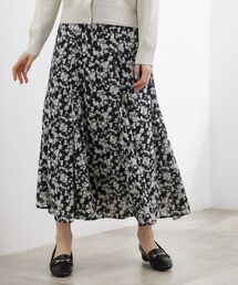 grove | フラワープリント楊柳マーメイドスカート(スカート)
