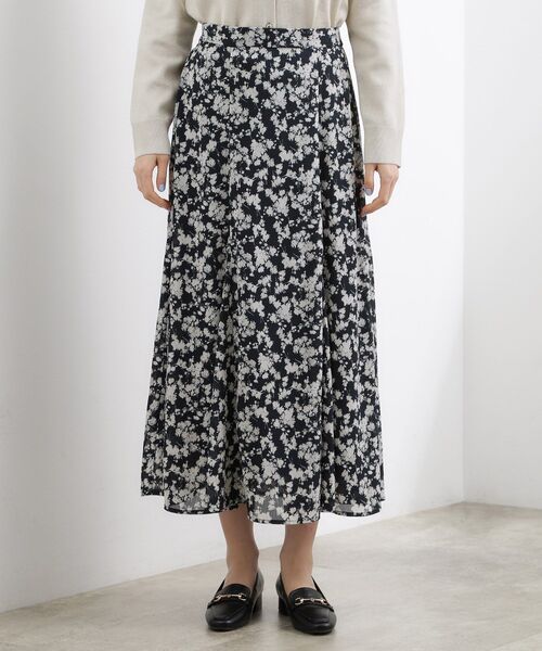 grove(グローブ)の「フラワープリント楊柳マーメイドスカート(スカート・レディース・ピンク系その他/ネイビー系/ホワイト系3・01/02/03/04/05)」の17枚目の写真