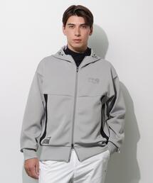 【PING APPAREL】ダンボールニットフルジップフーディー ＜GOLD＞ (MENS)