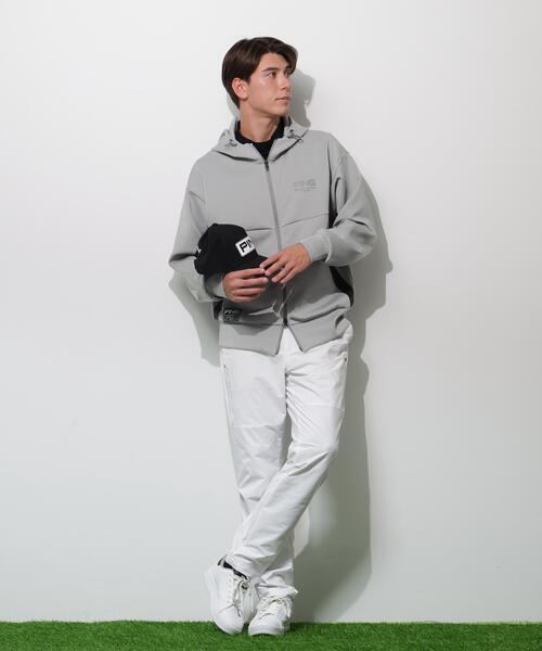 PING（ピン）の「【PING APPAREL】ダンボールニットフルジップフーディー ＜GOLD＞ (MENS)（スウェット・メンズ・グレー/ネイビー/ホワイト・LL1/LL/L/S/M）」の18枚目の写真