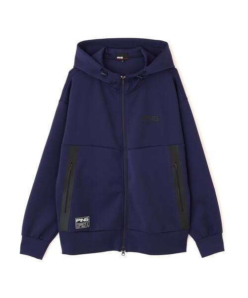 PING（ピン）の「【PING APPAREL】ダンボールニットフルジップフーディー ＜GOLD＞ (MENS)（スウェット・メンズ・グレー/ネイビー/ホワイト・LL1/LL/L/S/M）」の13枚目の写真