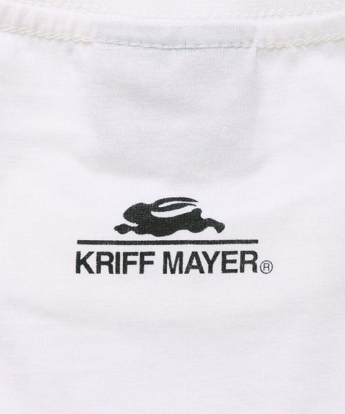 KRIFF MAYER（クリフメイヤー）の「【綿100％】クリフラビット半袖Tシャツ(ギター)（Tシャツ/カットソー・メンズ・オフホワイト/チャコール/パープル/ベージュ・LARGE/MEDIUM/X-LARGE）」の18枚目の写真