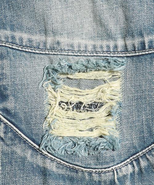 STAMPD（スタンプド）の「＜STAMPD＞ DSTRSD MOTO DNM/パンツ（デニムパンツ・メンズ・ネイビー・32inch/28inch/31inch/30inch）」の10枚目の写真