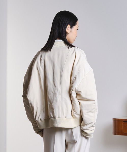 ROSE BUD（ローズバッド）の「(GENE HEAVENS)PANEL SHORT MA1（MA-1・レディース・オリーブ/ブラック/オフホワイト・ONE SIZE）」の21枚目の写真