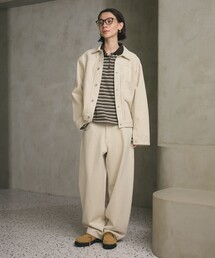 BEAUTY&YOUTH UNITED ARROWS | コットンツイル カーブパンツ ウォッシャブル(その他パンツ)