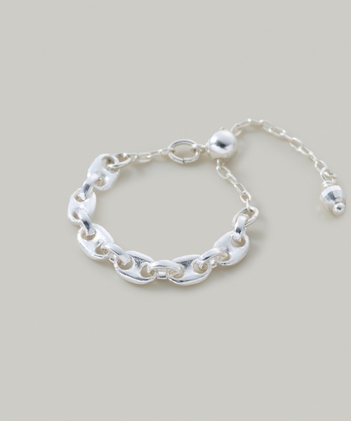 Jolie Toujours（ジョリトゥジュール）の「【金属アレルギー軽減】〈ＳＶ９２５〉サリーチェーンリング（リング・レディース・シルバー・ﾌﾘ-）」の2枚目の写真