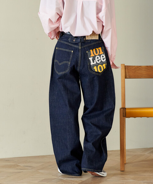 FREAK'S STORE(フリークスストア)の「Lee × FREAK'S STORE/リー 別注 101 COWBOY PANTS/別注 ワンオーワン カウボーイパンツ(デニムパンツ・レディース・サックスブルー/ネイビー・26/28)」の14枚目の写真