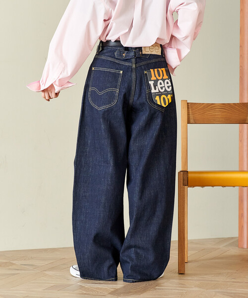 FREAK'S STORE(フリークスストア)の「Lee × FREAK'S STORE/リー 別注 101 COWBOY PANTS/別注 ワンオーワン カウボーイパンツ(デニムパンツ・レディース・サックスブルー/ネイビー・26/28)」の17枚目の写真