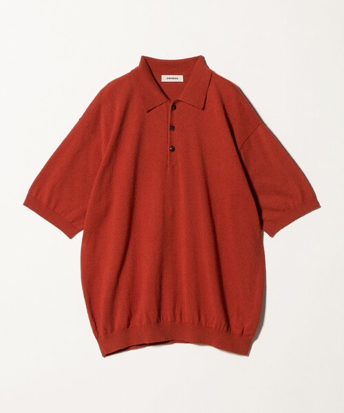 BEAUTY&YOUTH UNITED ARROWS(ビューティーアンドユースユナイテッドアローズ)の「<OWNESS>フェザー コットン 3ボタン ポロシャツ(ポロシャツ・メンズ・ダークグレー/ホワイト/オレンジ系その他・S/M/L)」の18枚目の写真