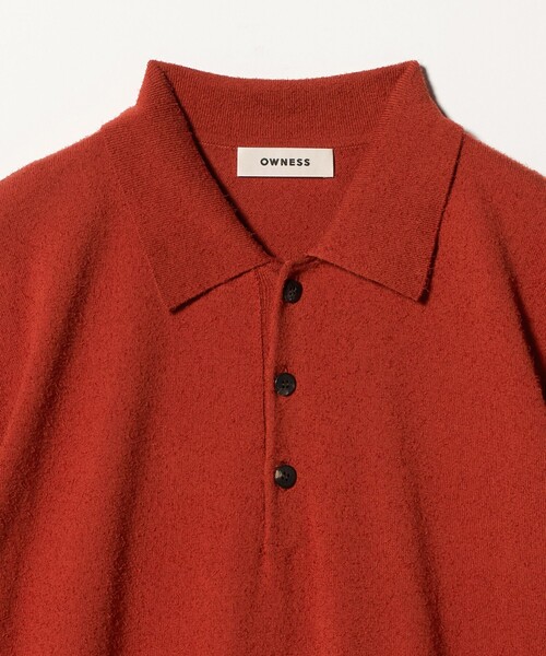 BEAUTY&YOUTH UNITED ARROWS(ビューティーアンドユースユナイテッドアローズ)の「<OWNESS>フェザー コットン 3ボタン ポロシャツ(ポロシャツ・メンズ・ダークグレー/ホワイト/オレンジ系その他・S/M/L)」の20枚目の写真