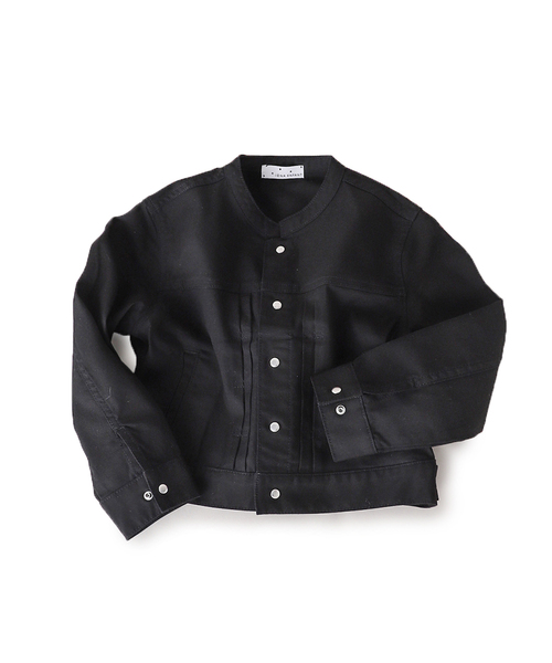 DAILY DENIM COLLECTION】BASICデニムシャツジャケット kids（デニム
