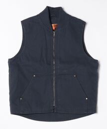 【T16】【Corner Stone/コーナーストーン】WASHED DUCK CLOTH VEST S-CSV40