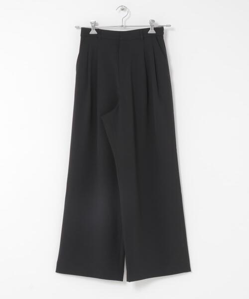 SENSE OF PLACE by URBAN RESEARCH(センスオブプレイスバイアーバンリサーチ)の「『イージーケア/速乾/UVカット/接触冷感』ツータックルーズスラックス(スラックス・レディース・グレー/ブラック/ベージュ・LARGE/MEDIUM/SMALL)」の19枚目の写真