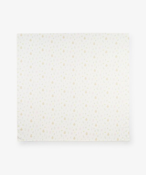 Afternoon Tea（アフタヌーンティー）の「2重ガーゼおくるみ/レ プルミエ ザミ（おくるみ・キッズ・ホワイト・ONE SIZE）」の4枚目の写真