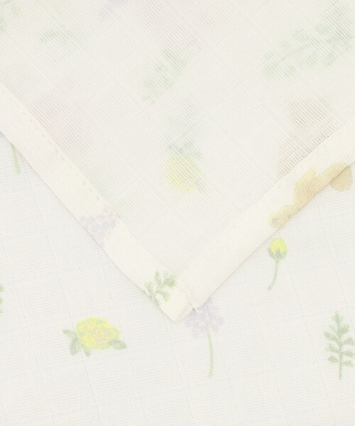 Afternoon Tea（アフタヌーンティー）の「2重ガーゼおくるみ/レ プルミエ ザミ（おくるみ・キッズ・ホワイト・ONE SIZE）」の5枚目の写真