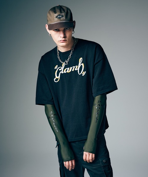 glamb(グラム)の「Slogan Arm Cover / スローガンアームカバー(アームカバー・メンズ・ブラック/カーキ/ブルー・FREE)」の6枚目の写真