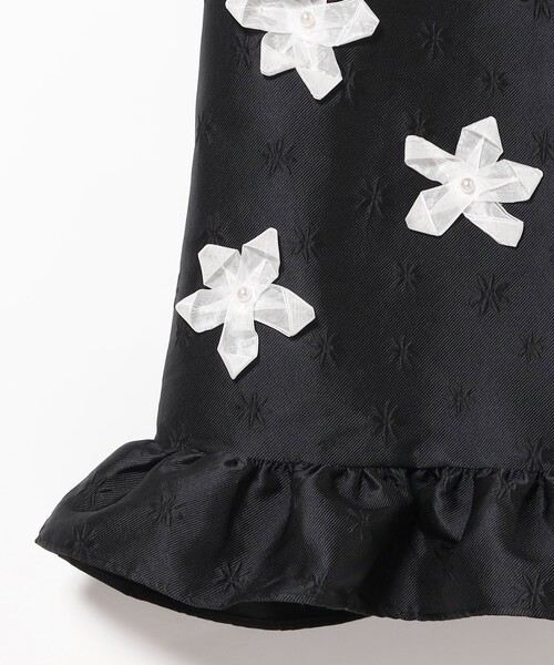 Ray BEAMS（レイビームス）の「sister jane / Glow Flora Mini Dress（ワンピース・レディース・ブラック・SMALL）」の5枚目の写真