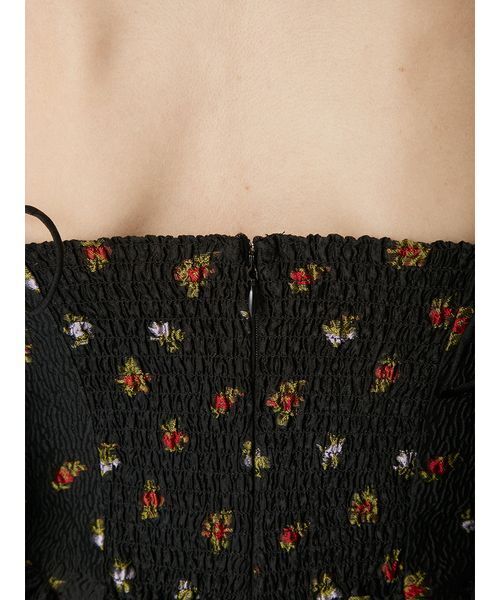 LILY BROWN（リリーブラウン）の「3way ペプラムトップス（シャツ/ブラウス・レディース・ライトグレー/ライトブルー/ブラック・F）」の16枚目の写真