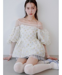 3way ペプラムトップス