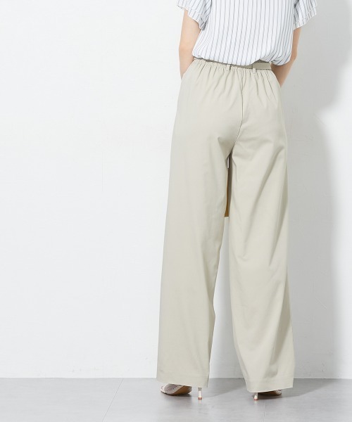 slattgir(スラットジール)の「高身長 ハイパーストレッチベルト付パンツ(接触冷感・UVカット)(トールサイズ)(その他パンツ・レディース・ブラック/ベージュ・T3L/TLL/TM/T5L/T4L/TL)」の13枚目の写真