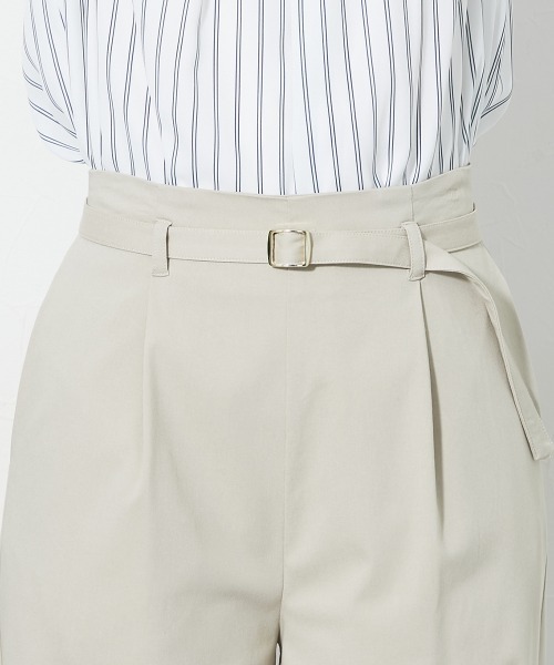 slattgir(スラットジール)の「高身長 ハイパーストレッチベルト付パンツ(接触冷感・UVカット)(トールサイズ)(その他パンツ・レディース・ブラック/ベージュ・T3L/TLL/TM/T5L/T4L/TL)」の19枚目の写真
