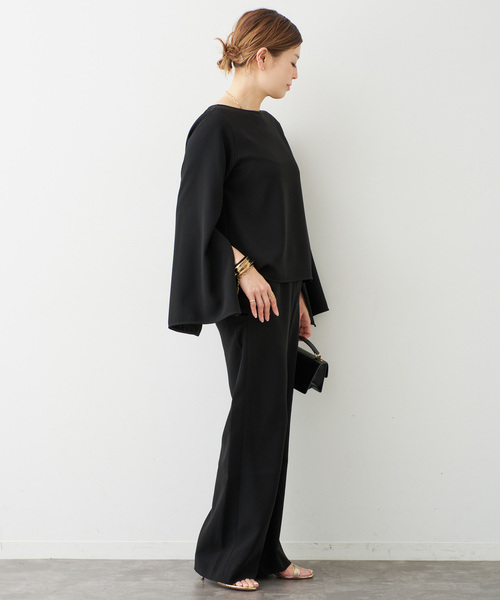 Deuxieme Classe（ドゥーズィエムクラス）の「*Sofia ジップスリーブ ブラウス（シャツ/ブラウス・レディース・ホワイト/ブラック・FREE）」の5枚目の写真