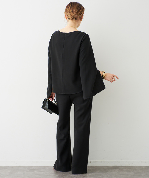 Deuxieme Classe（ドゥーズィエムクラス）の「*Sofia ジップスリーブ ブラウス（シャツ/ブラウス・レディース・ホワイト/ブラック・FREE）」の7枚目の写真