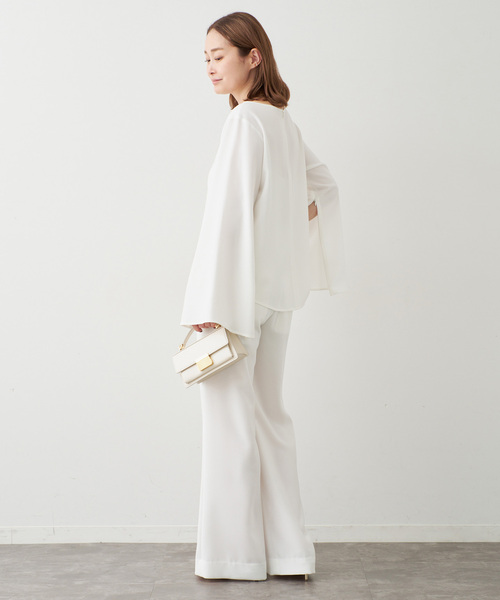 Deuxieme Classe（ドゥーズィエムクラス）の「*Sofia ジップスリーブ ブラウス（シャツ/ブラウス・レディース・ホワイト/ブラック・FREE）」の16枚目の写真