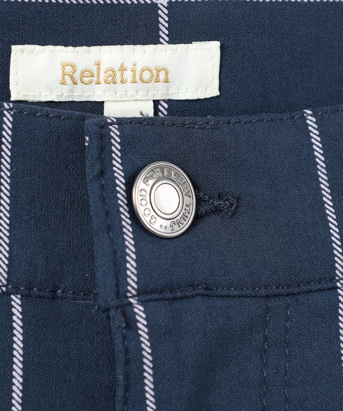 Relation（リレーション）の「総柄チェックスーパーストレッチパンツ（チノパンツ・メンズ・ブラック系その他2/ホワイト系/ブラック系その他3/ネイビー系/ブラック系その他/ブラック系その他4/カモフラージュ・XXL/M/XL/S/L）」の22枚目の写真